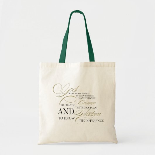 Tote Bag Citation Religieuse (Devant)