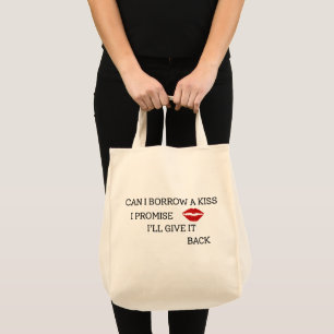 Tote Bag Citation Romantique Drôle