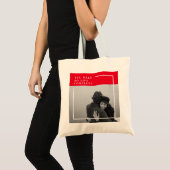 Tote Bag Citation romantique et photo | Cadeau Valentines (Devant (produit))
