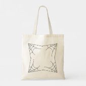 Tote Bag Citation Sarcastique Fourre-tout avec Spider Web D (Dos)