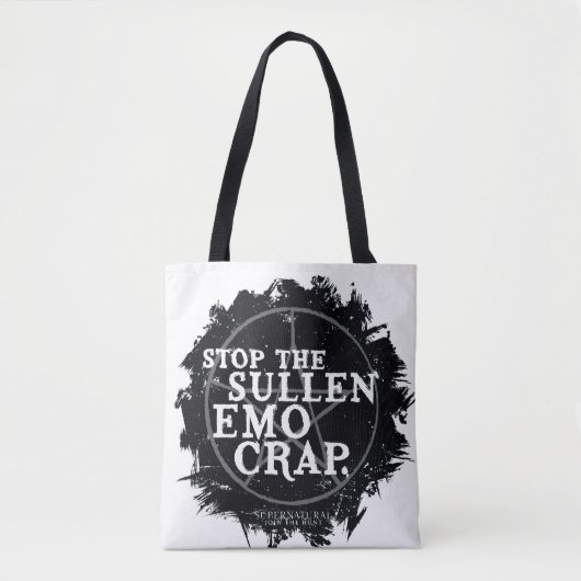 Tote Bag Citation surnaturelle "Emo" (Devant)