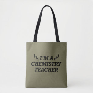 Tote Bag Citations amusantes à propos de professeur de chim