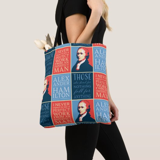 Tote Bag Citations d'Alexander Hamilton (De près)
