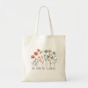 Tote Bag Citations de fleurs florales inspirées fleurs sauv