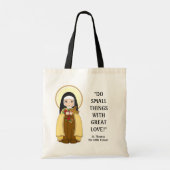 Tote Bag Citations de la religieuse de Sainte-Thérèse Carmé (Dos)