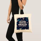 Tote Bag Citations de prière et de miracles (Devant (produit))