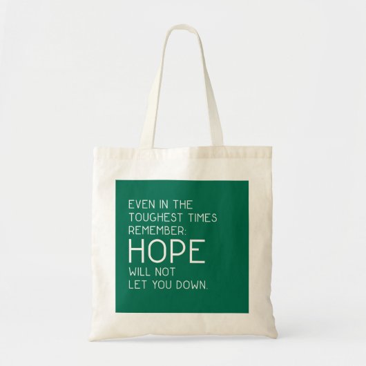 Tote Bag Citations d'espoir (Devant)