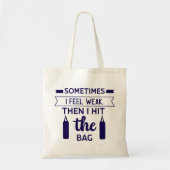 Tote Bag Citations drôles de typographie moderne (Devant)