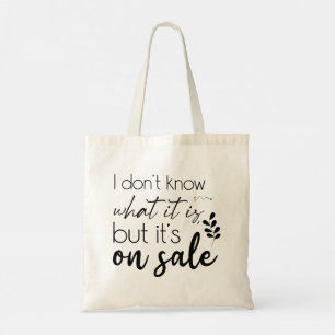 Tote Bag Citations drôles de typographie moderne
