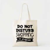 Tote Bag Citations drôles de typographie moderne (Devant)