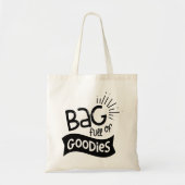 Tote Bag Citations drôles de typographie moderne (Devant)