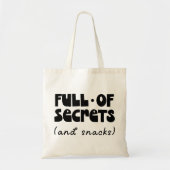 Tote Bag Citations drôles de typographie moderne (Devant)