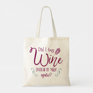 Tote Bag Citations drôles de typographie moderne