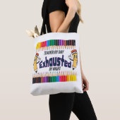 Tote Bag Citations drôles d'enseignants (De près)