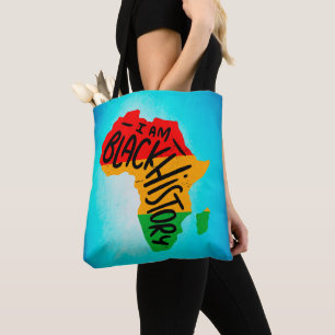 Tote Bag Citations du Mois de l'Histoire des Noirs - JE SUI