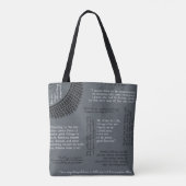 Tote Bag Citations RBG - Ruth Bader Ginsburg - Shoulder Fou (Dos)