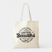Tote Bag Citez-vous quelque chose de beau (Dos)