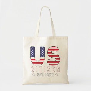 Tote Bag Citoyens fiers US Amérique Nouvelle Citoyenneté 20