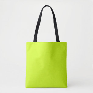 Tote Bag Citron arctique (couleur unie) 