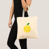 Tote Bag Citron de dessin animé mignon (Devant (produit))