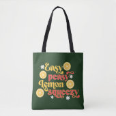 Tote Bag Citron doux facile (Devant)