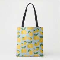 Citron Motif Fruit Rétro Jaune Sur Vert