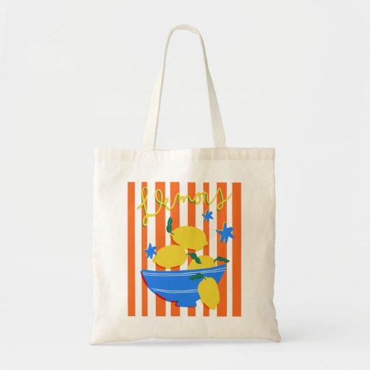 TOTE BAG CITRON POP (Devant)