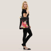 Tote Bag Citronnade à la Pastèque en Art Aquarelle (Sur le modèle)