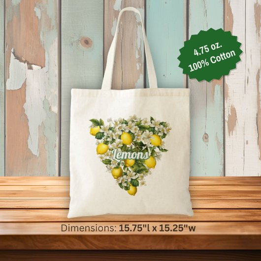 Tote Bag Citrons