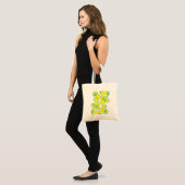 Tote Bag Citrons Bio Chanceux Drôles (Devant (modèle))