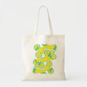 Tote Bag Citrons Bio Chanceux Drôles (Devant)