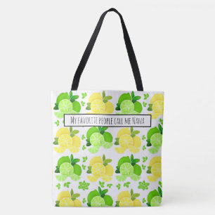 Tote Bag Citrons citron citron soleil cadeau d'agrumes