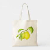 Tote Bag Citrons sur une branche (Dos)