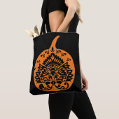 Tote Bag Citrouille chic Fourre-tout (De près)