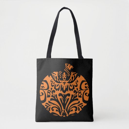 Tote Bag Citrouille chic Fourre-tout (Devant)