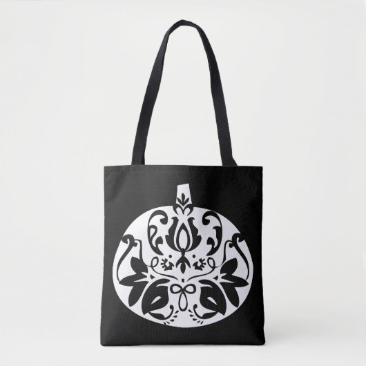 Tote Bag Citrouille chic Fourre-tout (Devant)