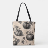 Tote Bag Citrouille classique d'Halloween (Dos)