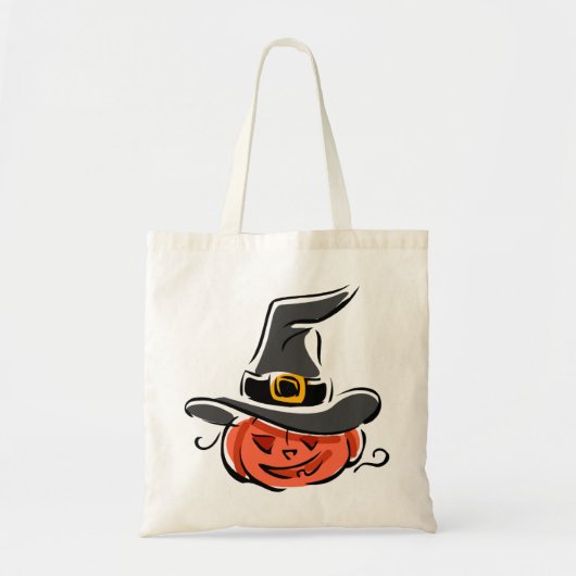 Tote Bag Citrouille de cuisine (Devant)