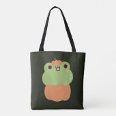 Tote Bag Citrouille de grenouille (Dos)