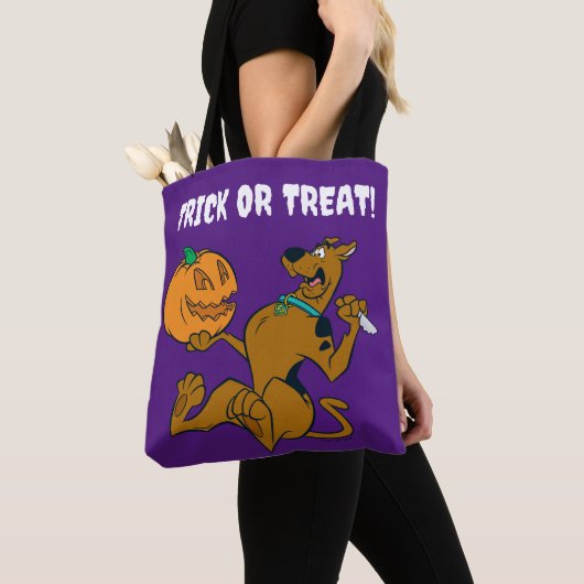 Tote Bag Citrouille de sculpture Scooby-Doo (De près)