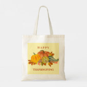 Tote Bag Citrouille de Thanksgiving (Dos)