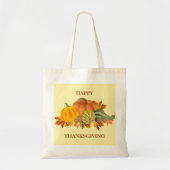 Tote Bag Citrouille de Thanksgiving (Devant)