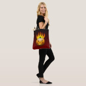 Tote Bag Citrouille d'Halloween (Sur le modèle)