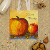 Tote Bag Citrouille et noix