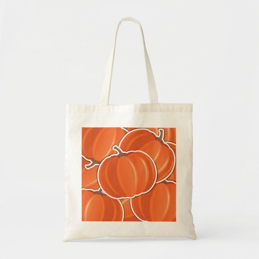 Tote Bag Citrouille fou (Devant)