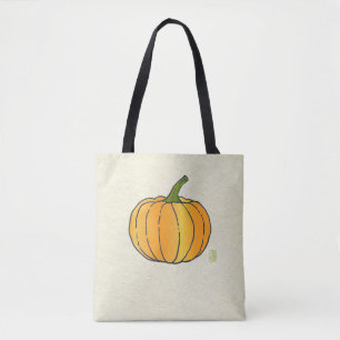 Tote Bag Citrouille ?/Jack-o'-Lantern ? Fourre-tout tout-su