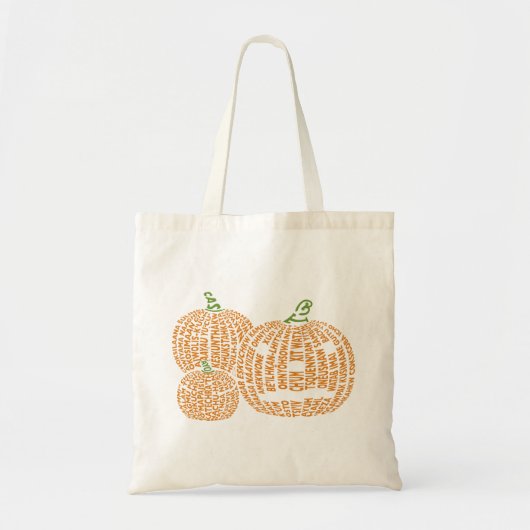 Tote Bag Citrouille mondial Fourre-tout (Devant)