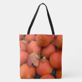 Tote Bag Citrouille orange lumineux Fourre-tout (Devant)