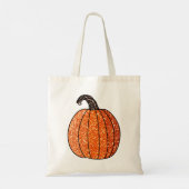 Tote Bag Citrouille parties scintillant (Dos)