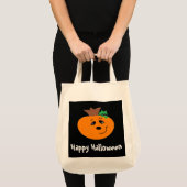 Tote Bag Citrouille Rusée (Devant (produit))